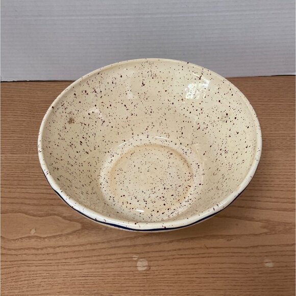 Pfaltzgraff Sedona Pattern Vegetable Serving Bowl Speckled Blue 9 Inch Ceramic - Picture 3 of 5